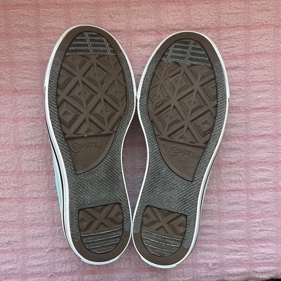 Converse Aqua Blue Sneakers Classic Canvas‎ Low-Top - Picture 6 of 9